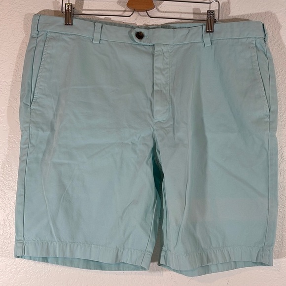 BROOKS BROTHERS BERMUDA COTTON SHORTS Front & Back Pockets SIZE 42 - Picture 2 of 7